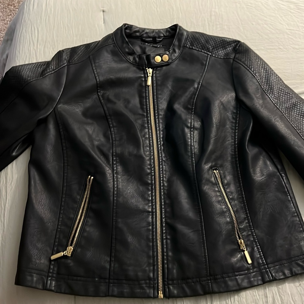 Pleather jacket
